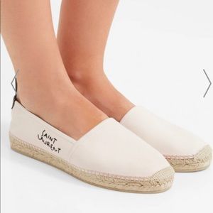 Saint Laurent canvas espadrilles (sz 40.5)